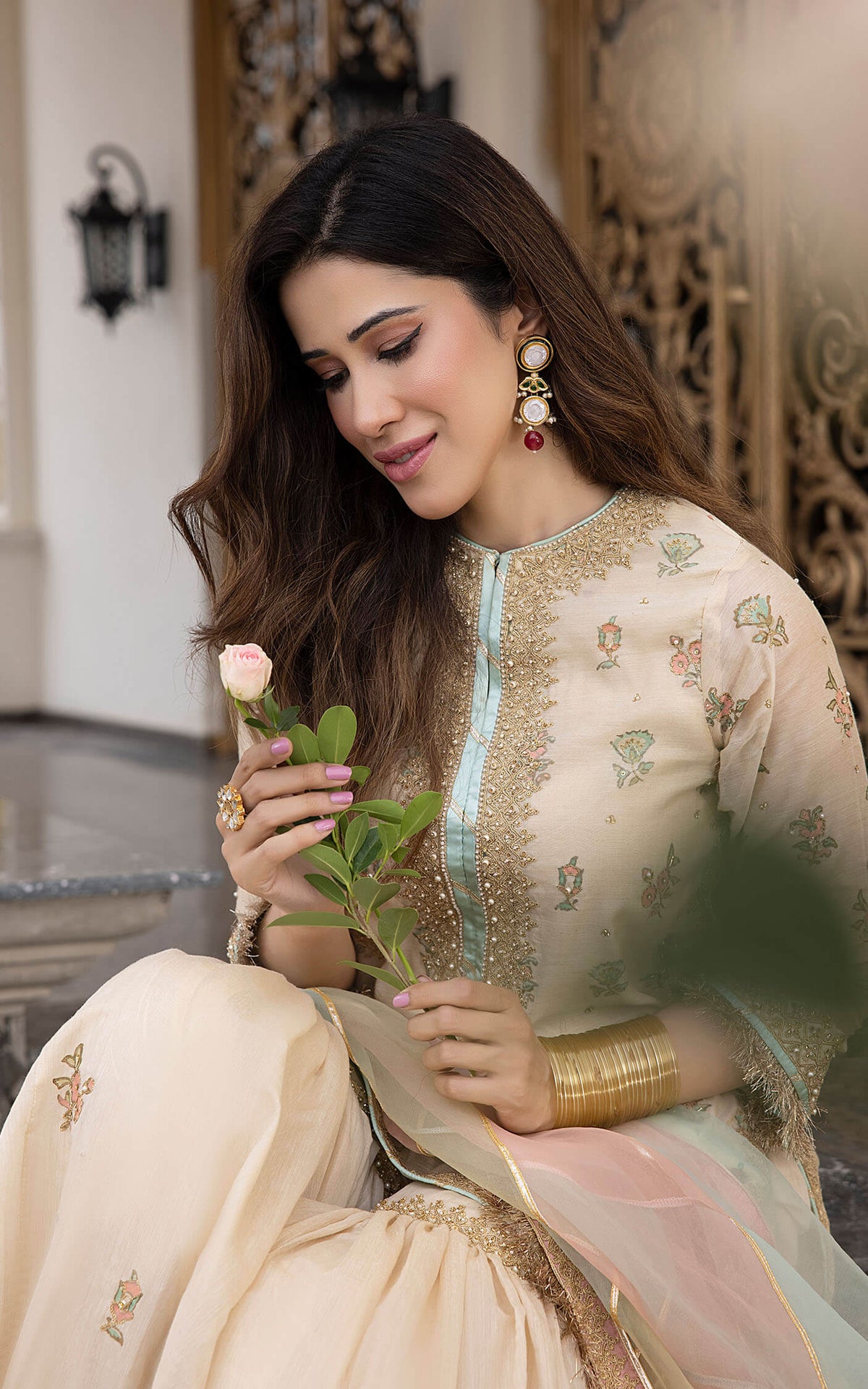 Asifa and Nabeel | Bridal Formals | Shayari by Asifa and Nabeel - Designer Dress - Type: Formal - Available at Libayah - 100% Original