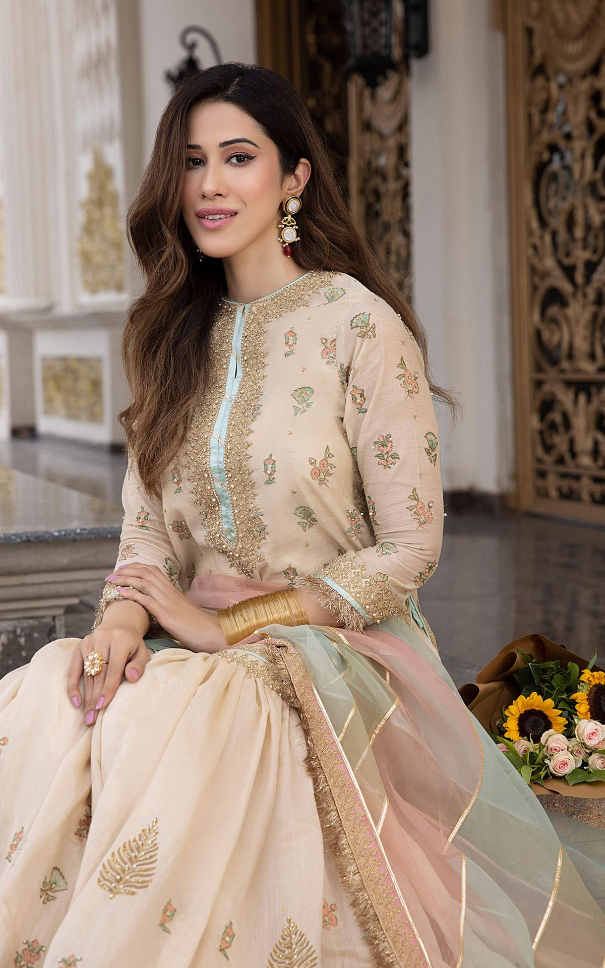 Asifa and Nabeel | Bridal Formals | Shayari by Asifa and Nabeel - Designer Dress - Type: Formal - Available at Libayah - 100% Original