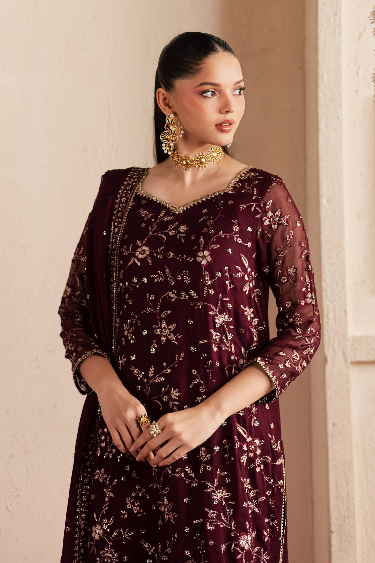 Batik | Festive Eid 26 | Naimey by Batik - Designer Dress  - Type : Ladies Clothes - Available at Libayah - 100% Original 