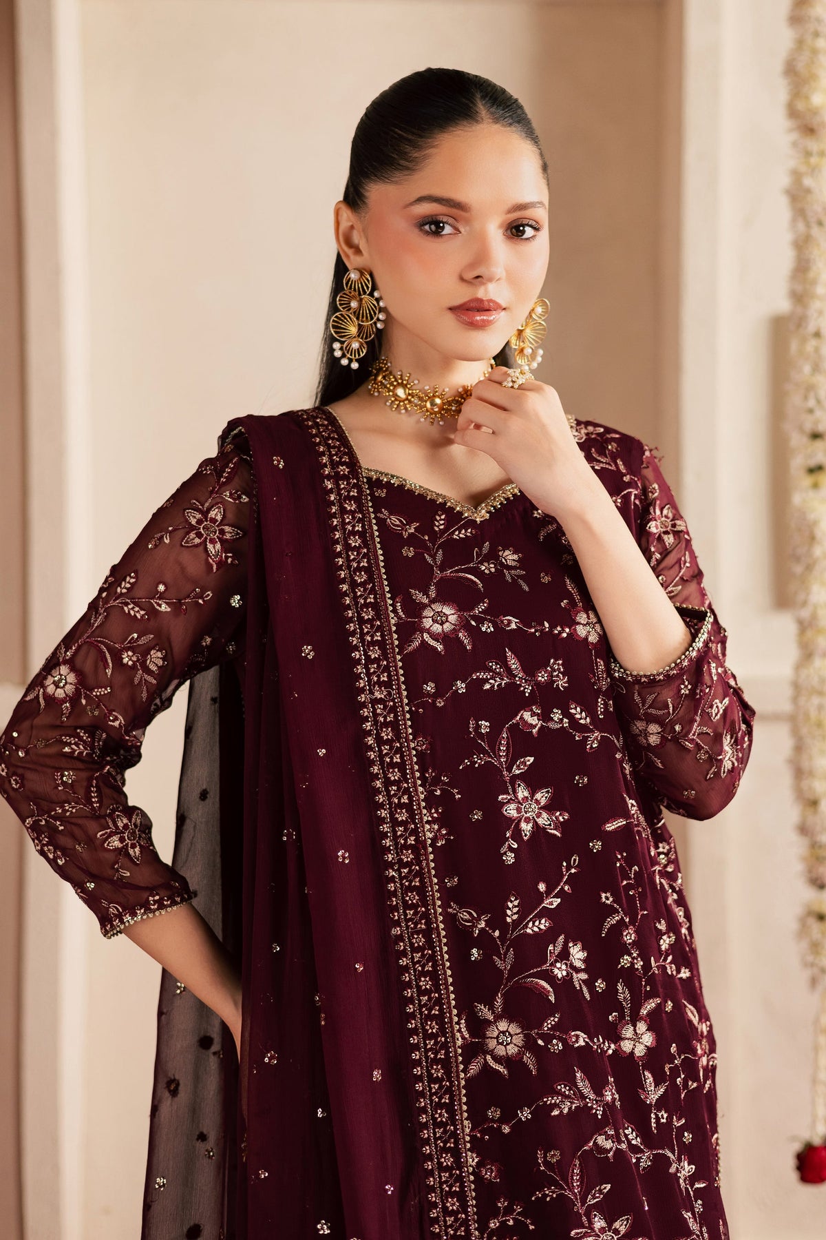 Batik | Festive Eid 26 | Naimey by Batik - Designer Dress  - Type : Ladies Clothes - Available at Libayah - 100% Original 