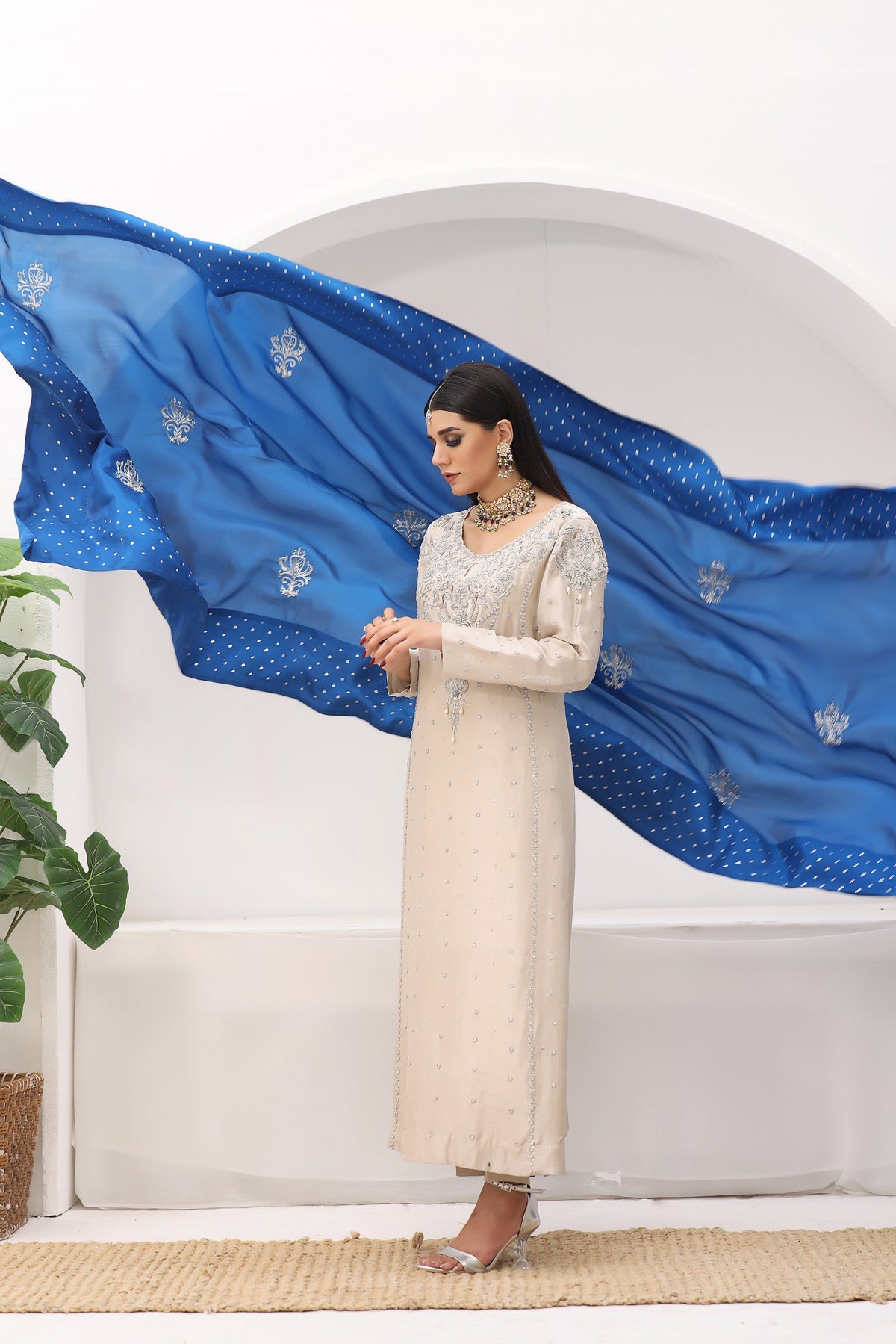 Mona Imran | Nain Wedding Formals | AMAANI by Mona Imran - Designer Dress - Type: Ladies Clothes - Available at Libayah - 100% Original