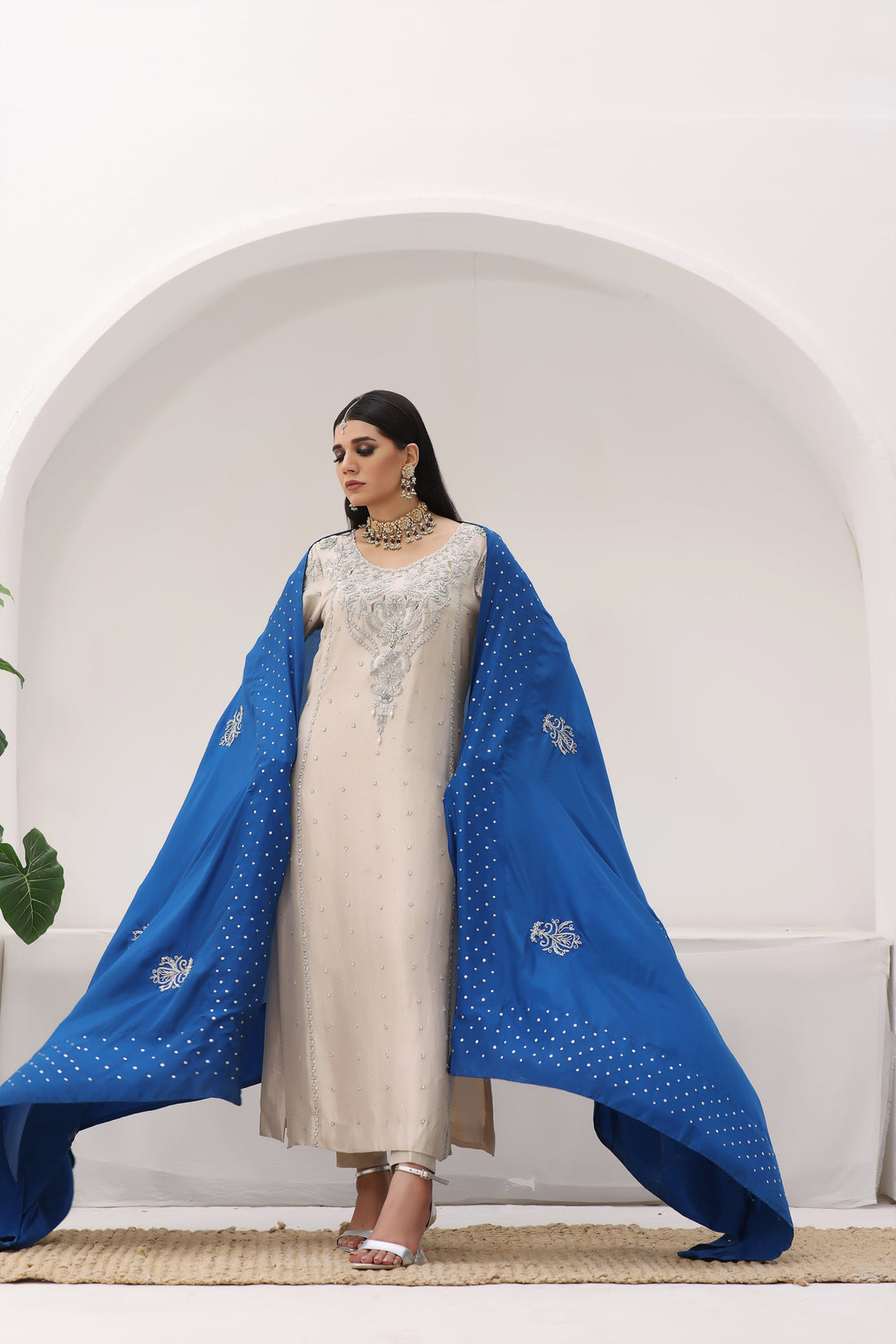 Mona Imran | Nain Wedding Formals | AMAANI by Mona Imran - Designer Dress - Type: Ladies Clothes - Available at Libayah - 100% Original