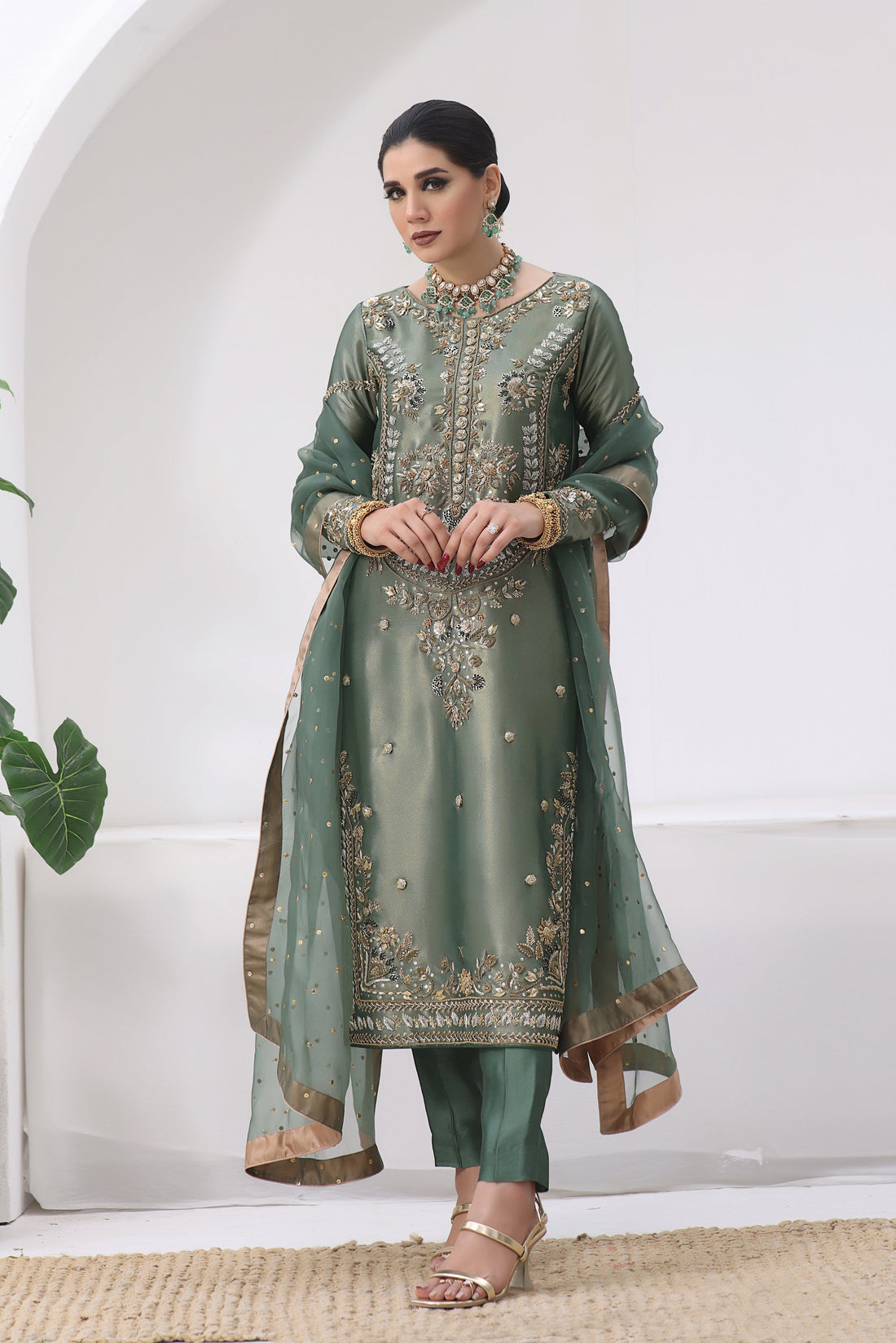 Mona Imran | Nain Wedding Formals | FAYE by Mona Imran - Designer Dress - Type: Ladies Clothes - Available at Libayah - 100% Original
