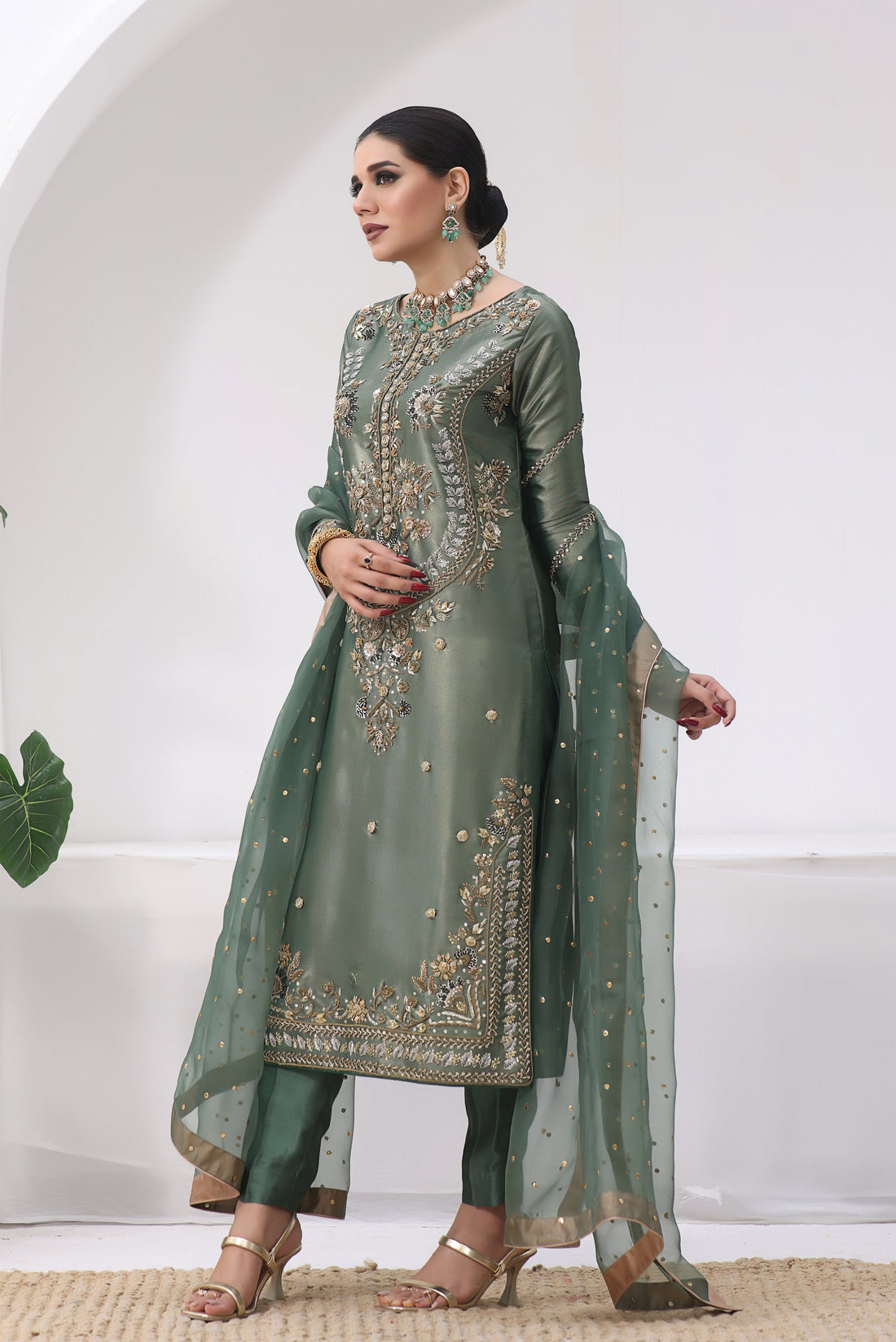 Mona Imran | Nain Wedding Formals | FAYE by Mona Imran - Designer Dress - Type: Ladies Clothes - Available at Libayah - 100% Original