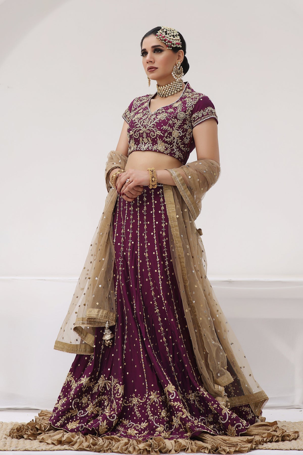 Mona Imran | Nain Wedding Formals | HAYAL by Mona Imran - Designer Dress - Type: Ladies Clothes - Available at Libayah - 100% Original