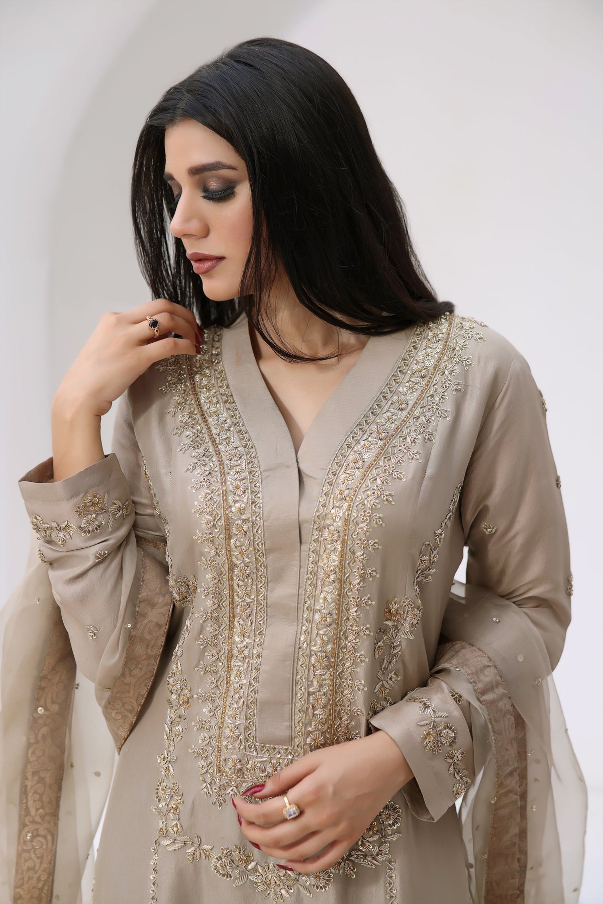 Mona Imran | Nain Wedding Formals | MAHAY by Mona Imran - Designer Dress - Type: Ladies Clothes - Available at Libayah - 100% Original