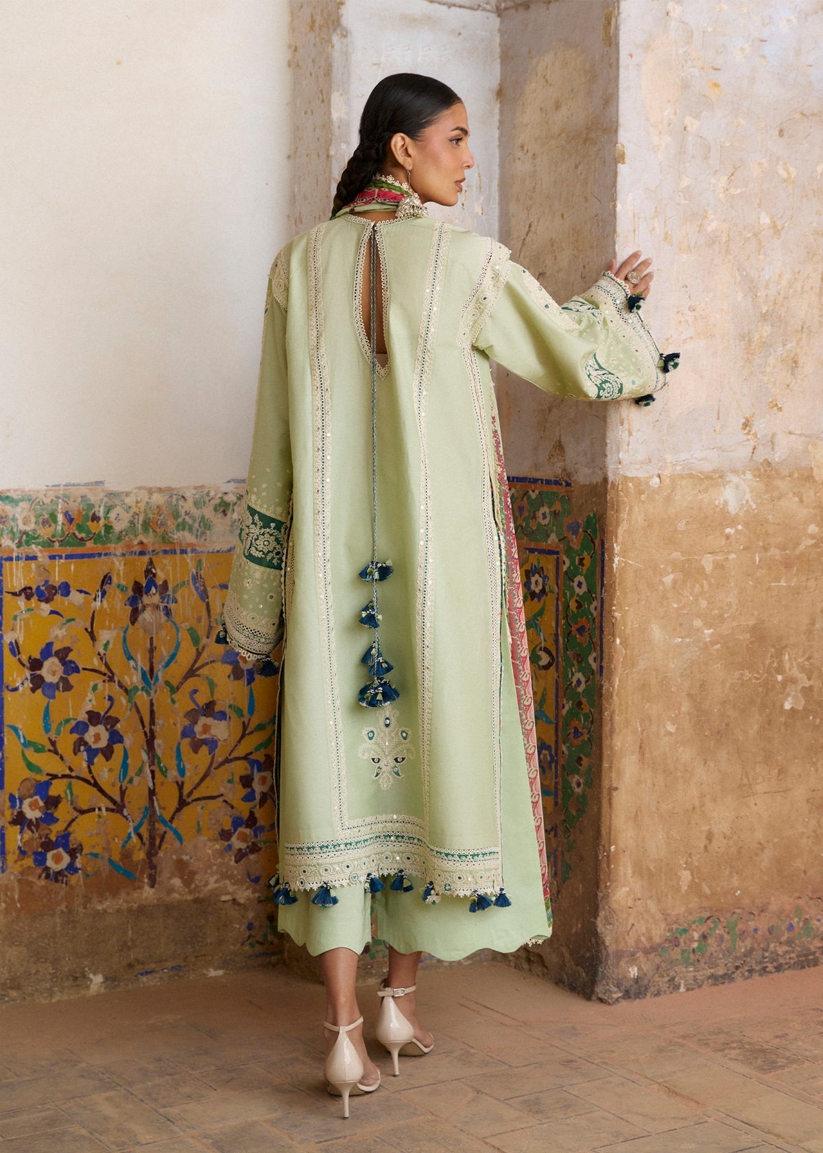 Hussain Rehar | Zan SS26 | Nane by Hussain Rehar - Designer Dress  - Type : Ladies Clothes - Available at Libayah - 100% Original 