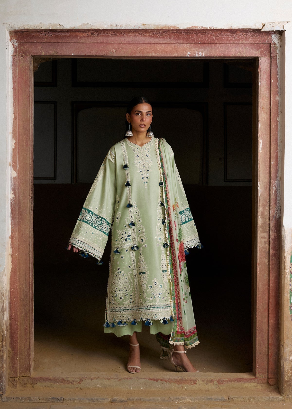 Hussain Rehar | Zan SS26 | Nane by Hussain Rehar - Designer Dress  - Type : Ladies Clothes - Available at Libayah - 100% Original 