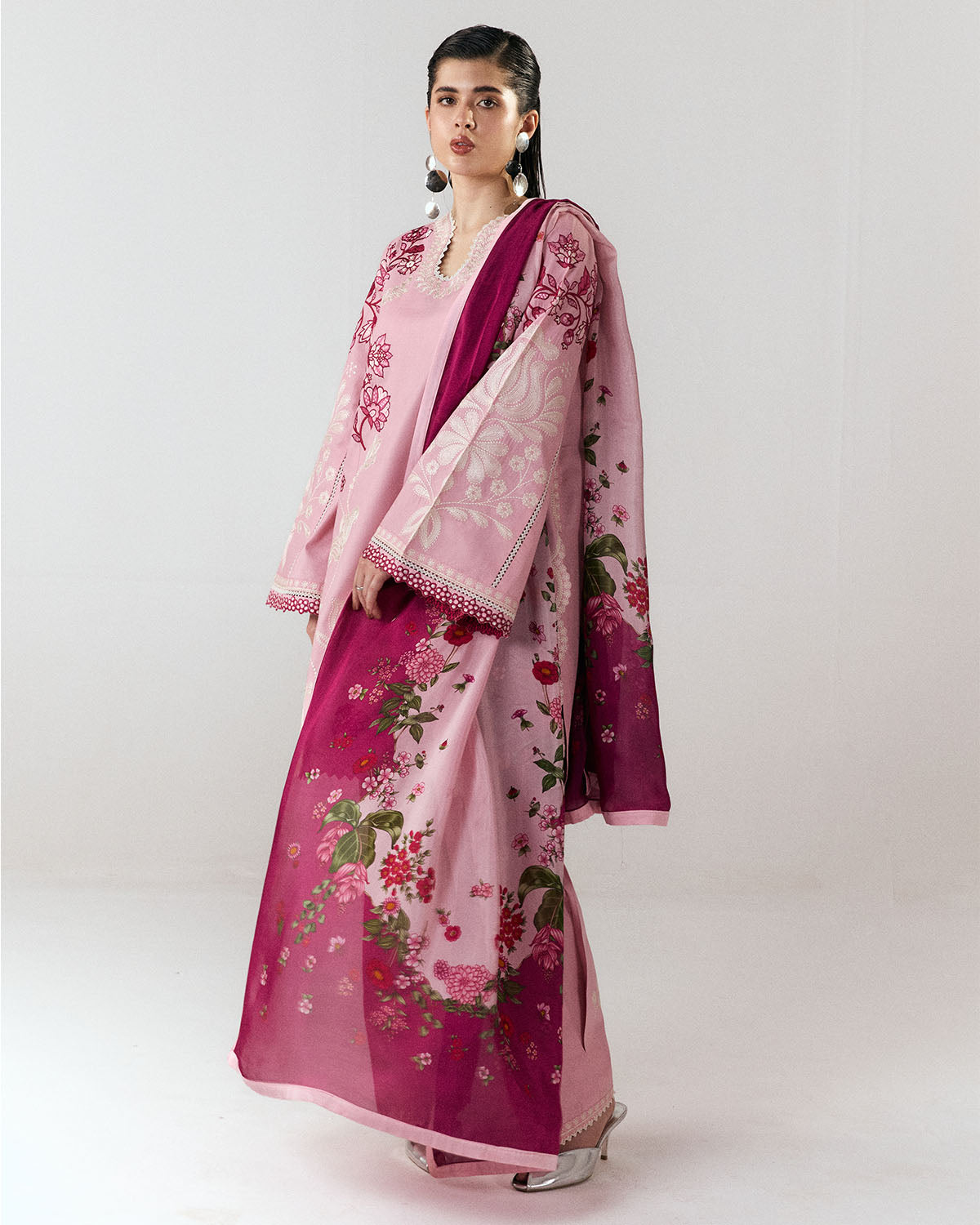 Jugnu | SS 26 Lawn | Nanya by Jugnu - Designer Dress  - Type : Ladies Clothes - Available at Libayah - 100% Original 
