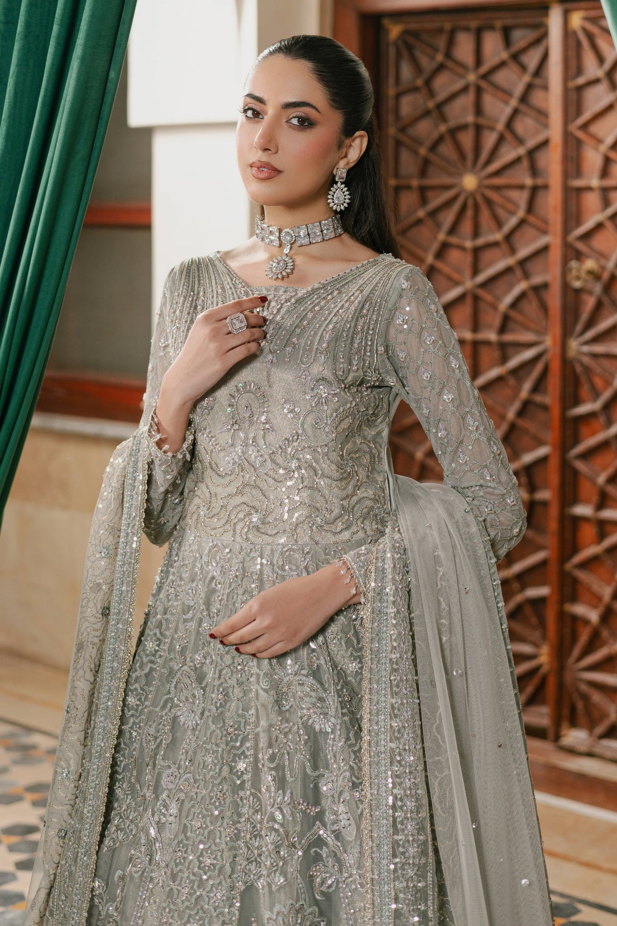 Naqshi | Ghar Ki Shadi | Arminha by Naqshi - Designer Dress - Type: Ladies Clothes - Available at Libayah - 100% Original