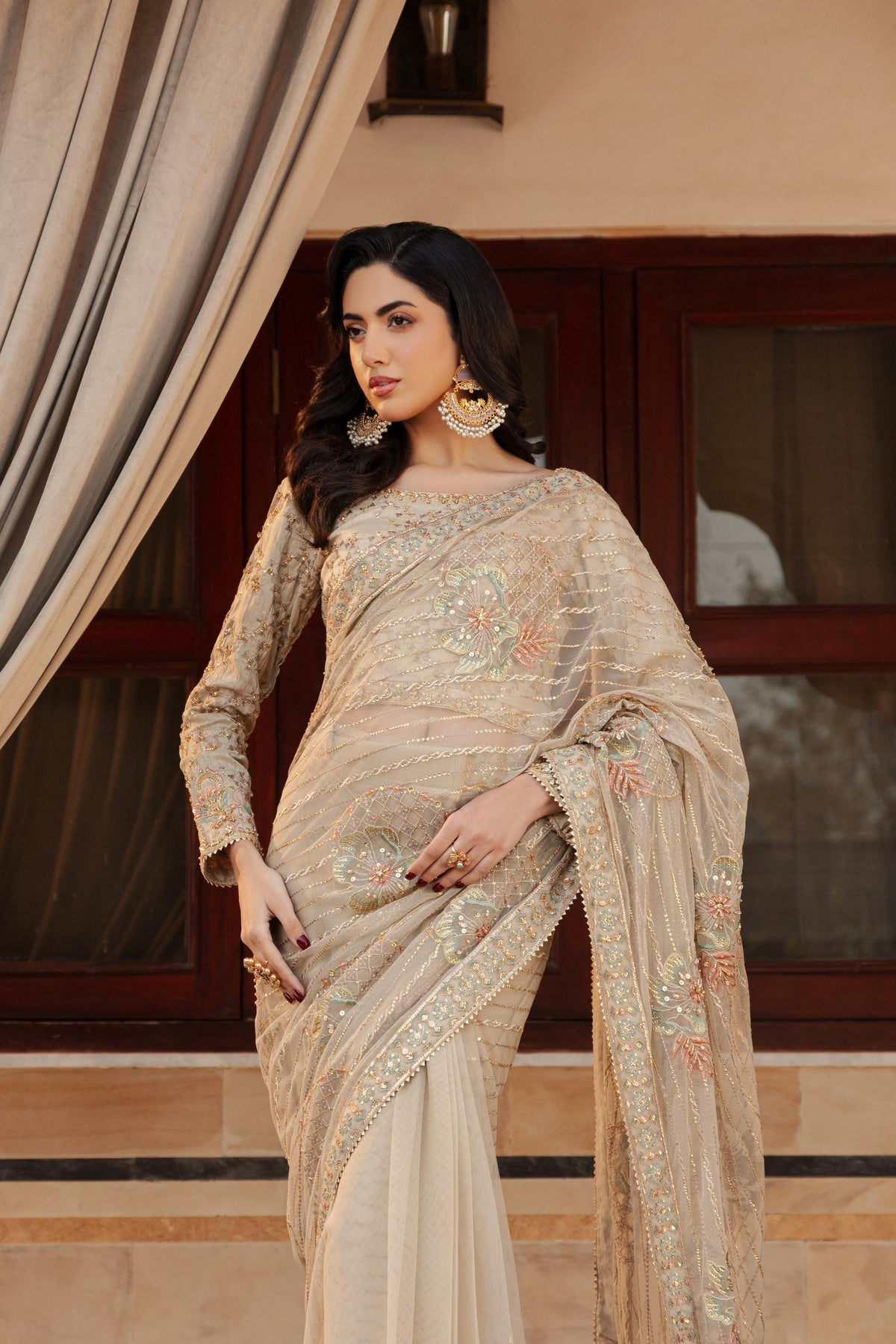 Naqshi | Ghar Ki Shadi | Ramish by Naqshi - Designer Dress - Type: Ladies Clothes - Available at Libayah - 100% Original