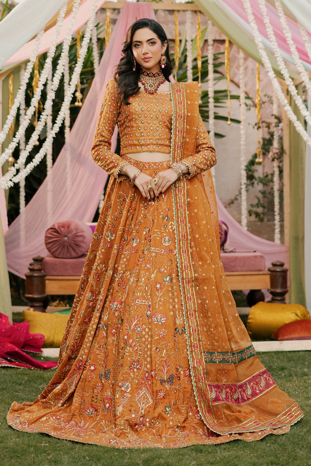 Naqshi | Ghar Ki Shadi | Romanvi by Naqshi - Designer Dress - Type: Ladies Clothes - Available at Libayah - 100% Original