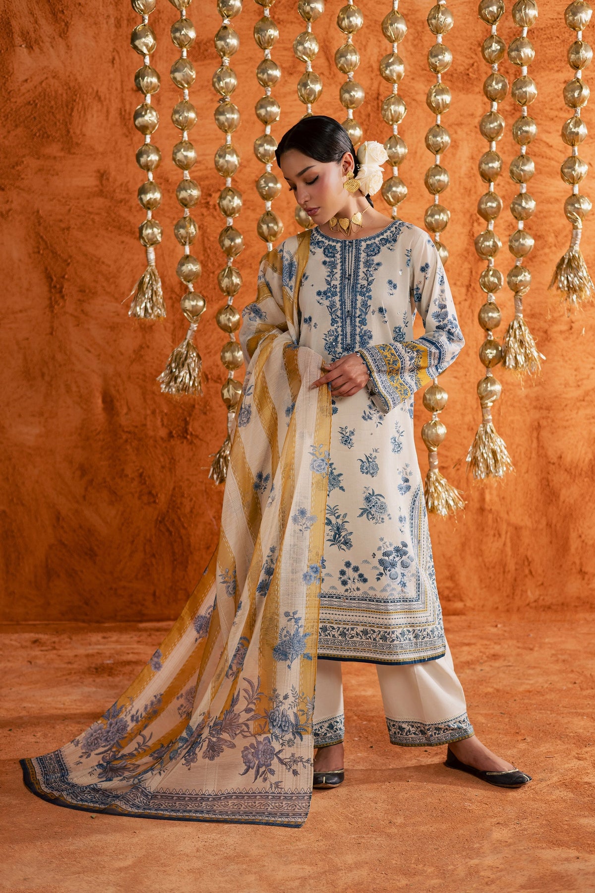 Batik | Festive Eid 26 | Nariman - by Libayah - Registered Vendor of : Batik - 100% Original Designer Dress