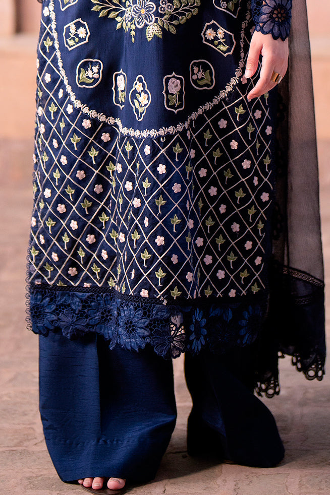 Fozia Khalid | Kahani Silk Luxury Dresses | Rukhsana by Fozia Khalid - Designer Dress - Type: Ladies Clothes - Available at Libayah - 100% Original