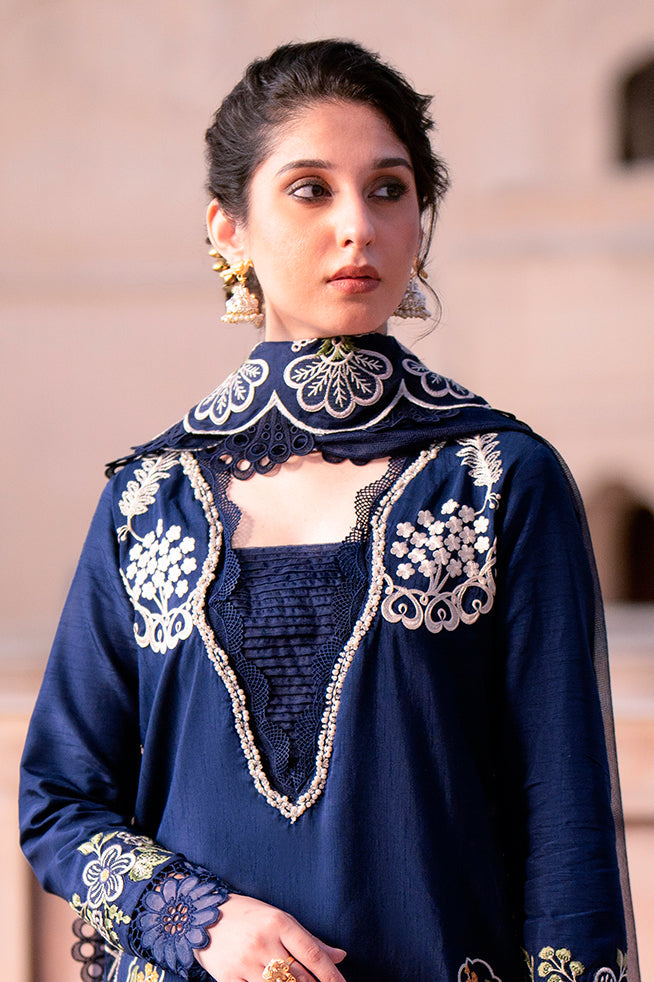 Fozia Khalid | Kahani Silk Luxury Dresses | Rukhsana by Fozia Khalid - Designer Dress - Type: Ladies Clothes - Available at Libayah - 100% Original