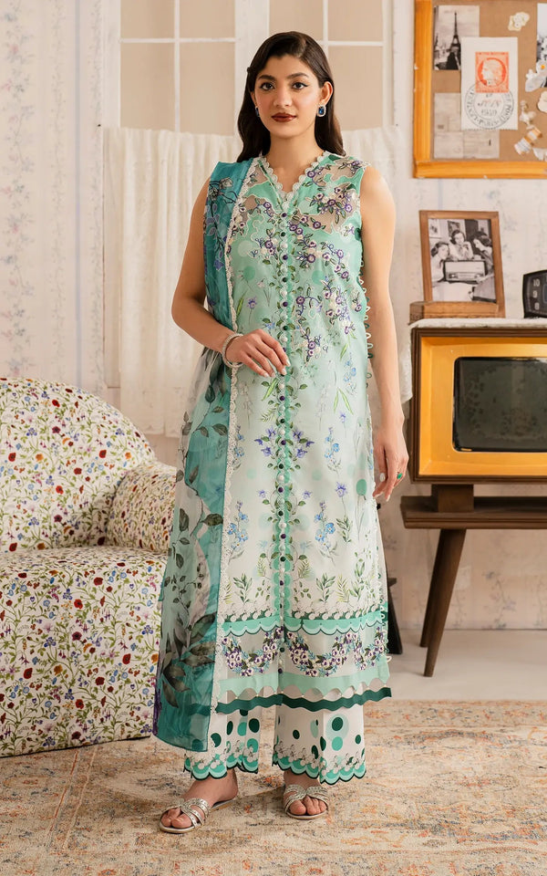 Asifa and Nabeel | Meraki Vintage 25 | Nazneen (MVL25-15) by Asifa and Nabeel - Designer Dress - Type: Ladies Clothes - Available at Libayah - 100% Original
