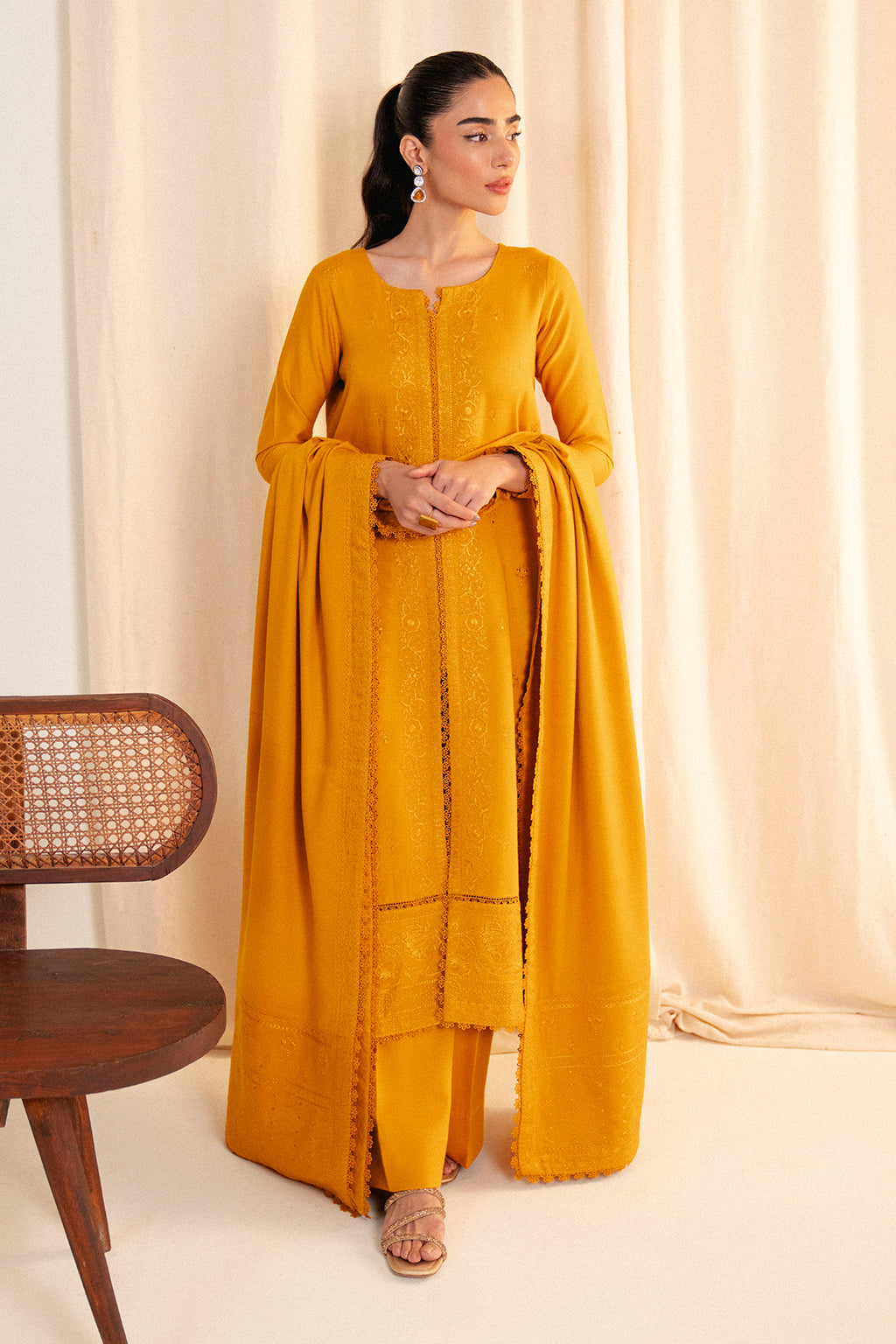 Neeshay | Fall Pret 24 | Golden Hour by Neeshay - Designer Dress - Type: Ladies Clothes - Available at Libayah - 100% Original