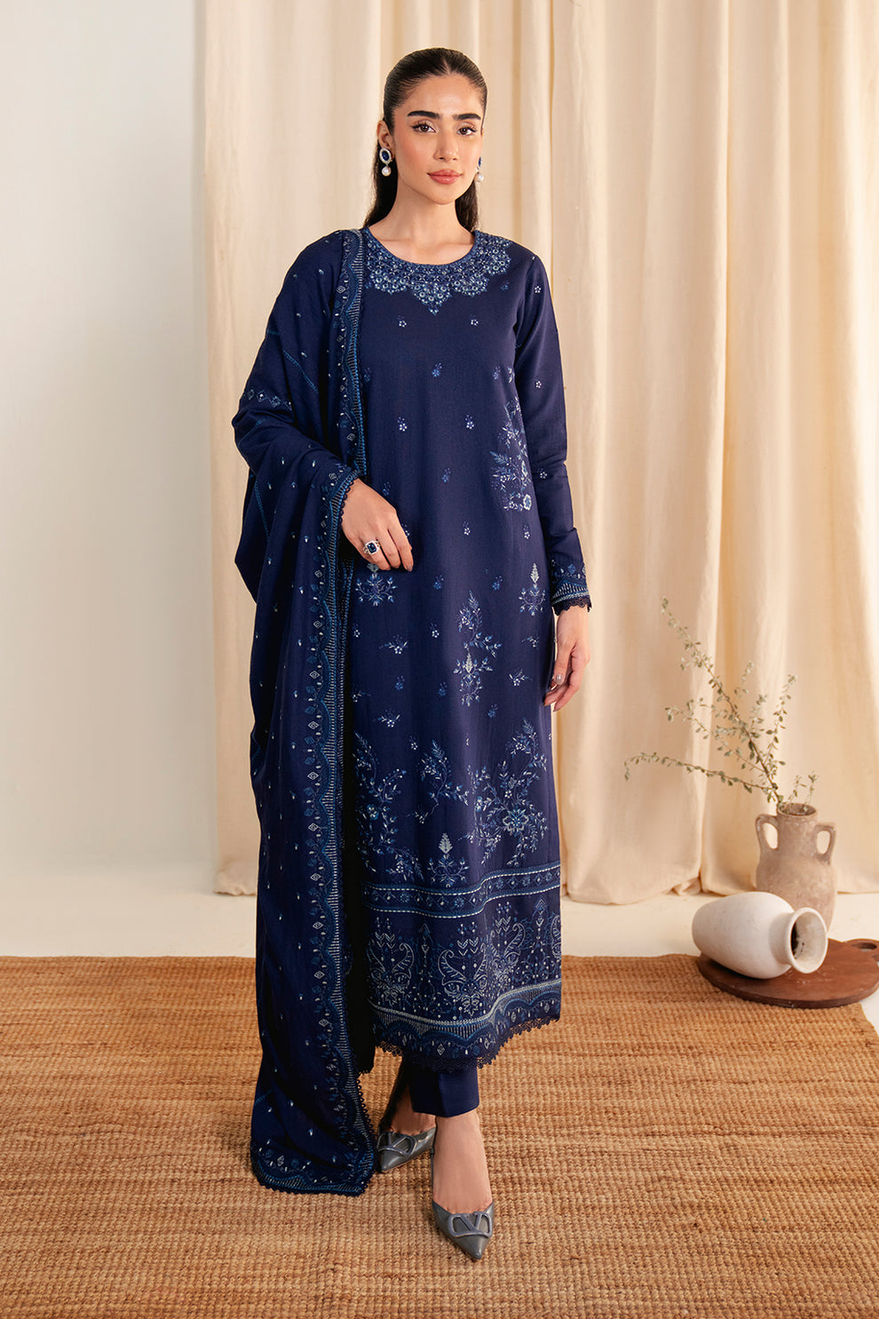 Neeshay | Fall Pret 24 | Sapphire Blue by Neeshay - Designer Dress - Type: Ladies Clothes - Available at Libayah - 100% Original