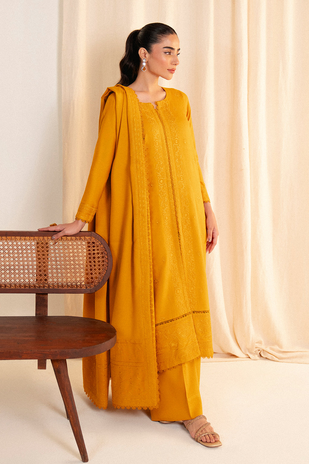 Neeshay | Fall Pret 24 | Golden Hour by Neeshay - Designer Dress - Type: Ladies Clothes - Available at Libayah - 100% Original