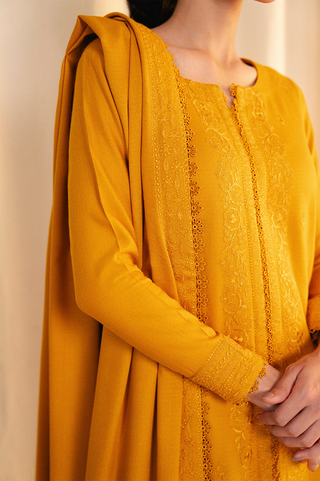 Neeshay | Fall Pret 24 | Golden Hour by Neeshay - Designer Dress - Type: Ladies Clothes - Available at Libayah - 100% Original