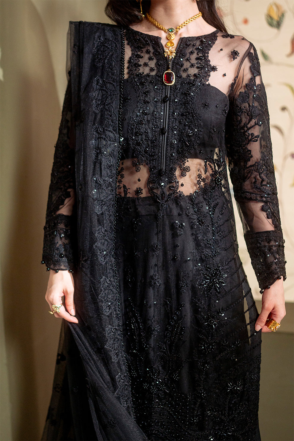 Neeshay | Parinaaz Wedding Formals | SHABANA by Neeshay - Designer Dress - Type: Ladies Clothes - Available at Libayah - 100% Original