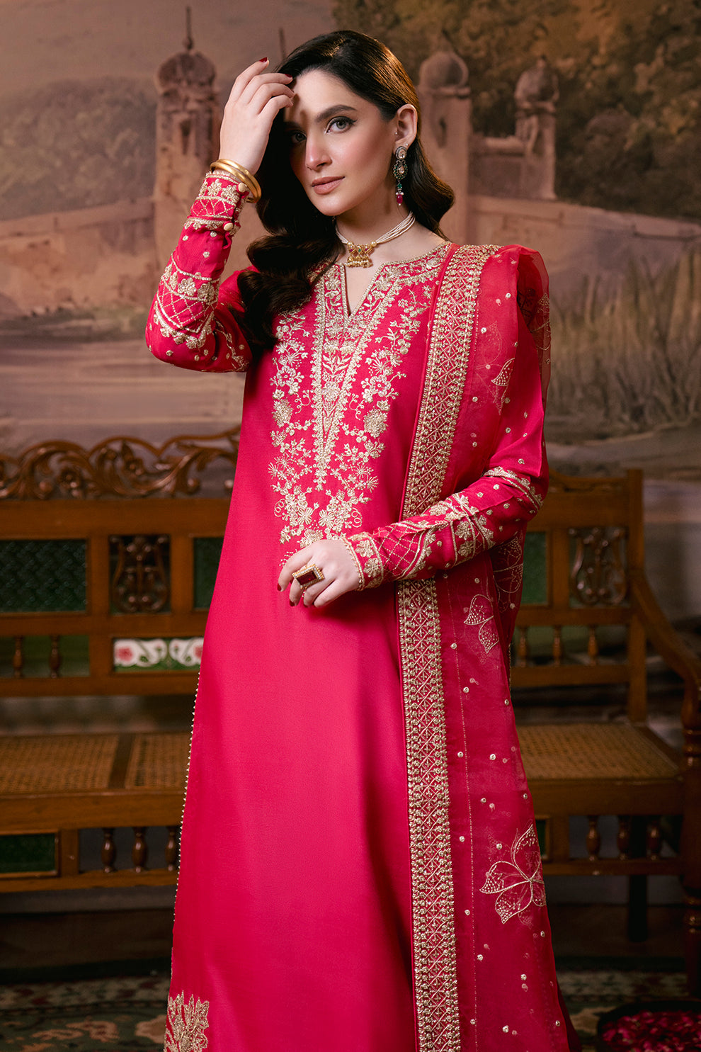 Neeshay | Shagun Formals |  NARGIS by Neeshay - Designer Dress - Type: Ladies Clothes - Available at Libayah - 100% Original