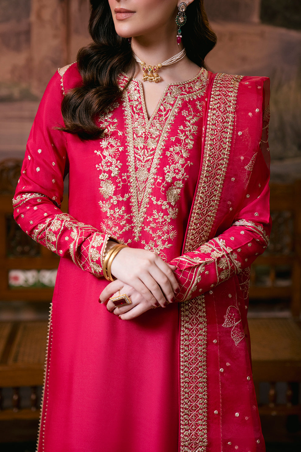 Neeshay | Shagun Formals |  NARGIS by Neeshay - Designer Dress - Type: Ladies Clothes - Available at Libayah - 100% Original