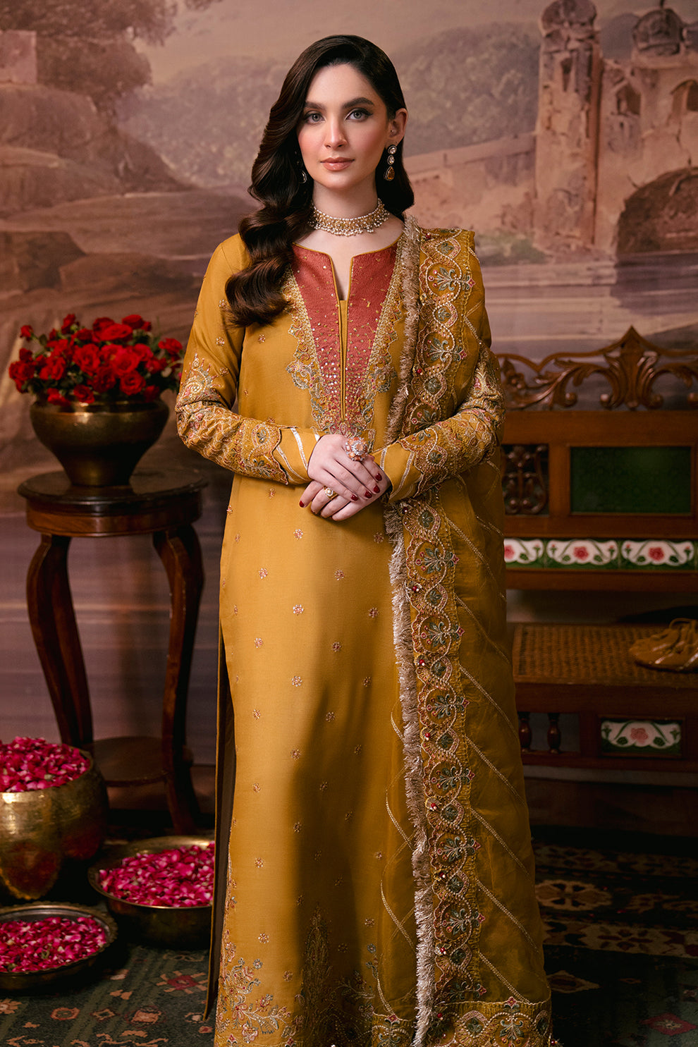 Neeshay | Shagun Formals |  KESAR by Neeshay - Designer Dress - Type: Ladies Clothes - Available at Libayah - 100% Original