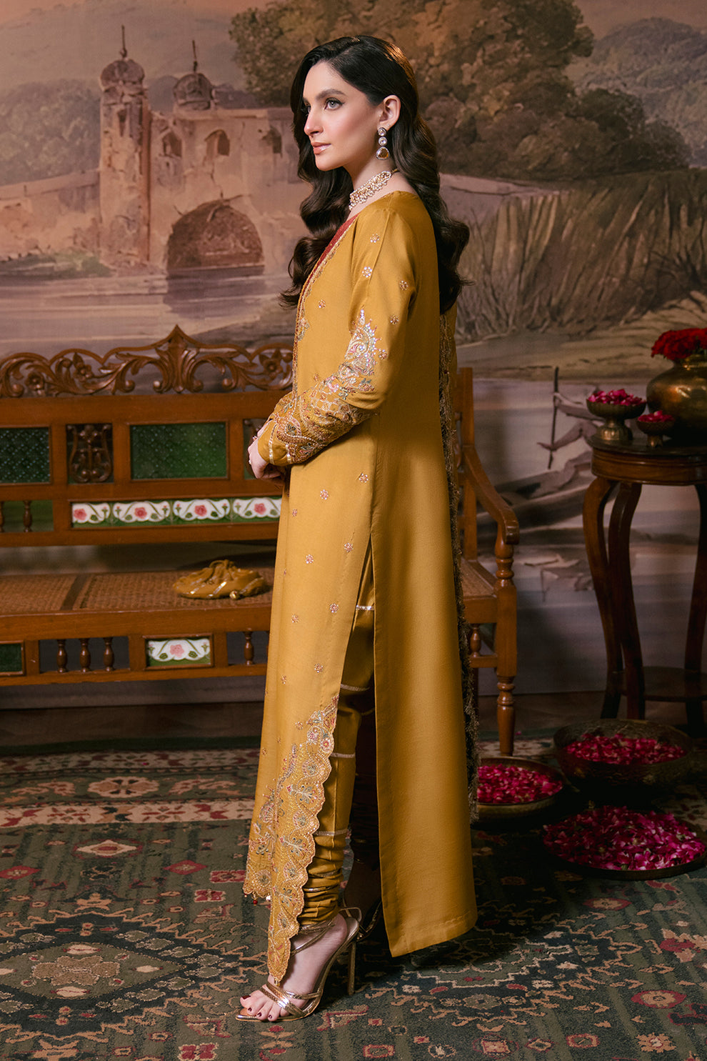 Neeshay | Shagun Formals |  KESAR by Neeshay - Designer Dress - Type: Ladies Clothes - Available at Libayah - 100% Original