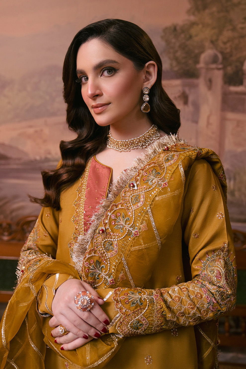 Neeshay | Shagun Formals |  KESAR by Neeshay - Designer Dress - Type: Ladies Clothes - Available at Libayah - 100% Original