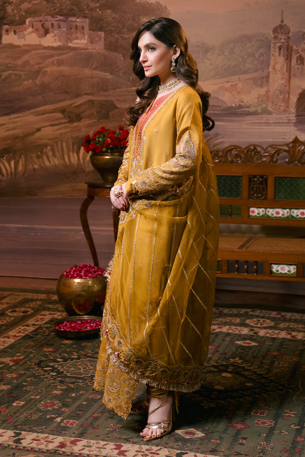Neeshay | Shagun Formals |  KESAR by Neeshay - Designer Dress - Type: Ladies Clothes - Available at Libayah - 100% Original