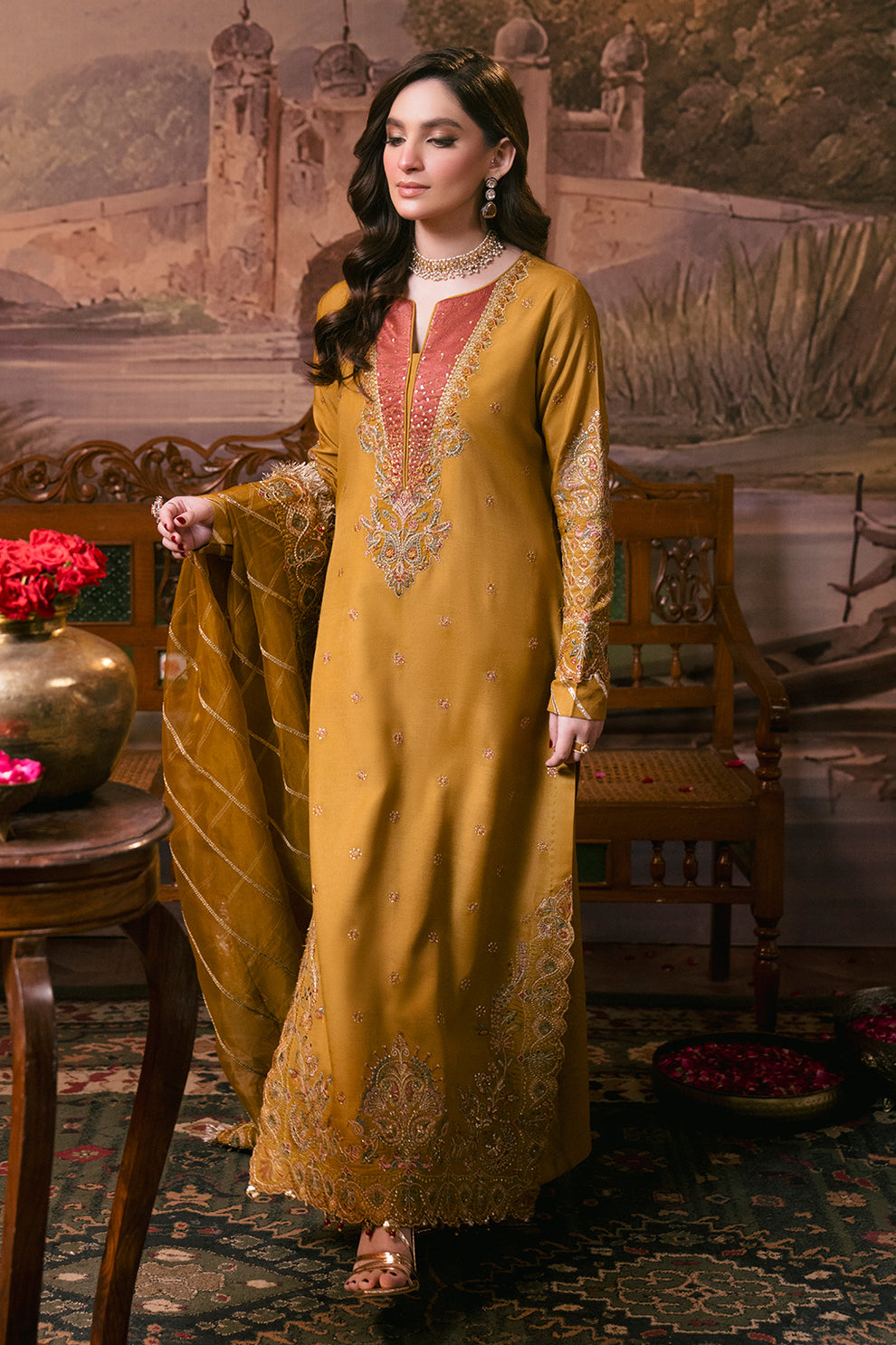 Neeshay | Shagun Formals |  KESAR by Neeshay - Designer Dress - Type: Ladies Clothes - Available at Libayah - 100% Original