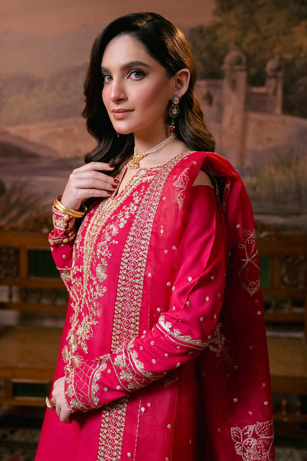Neeshay | Shagun Formals |  NARGIS by Neeshay - Designer Dress - Type: Ladies Clothes - Available at Libayah - 100% Original