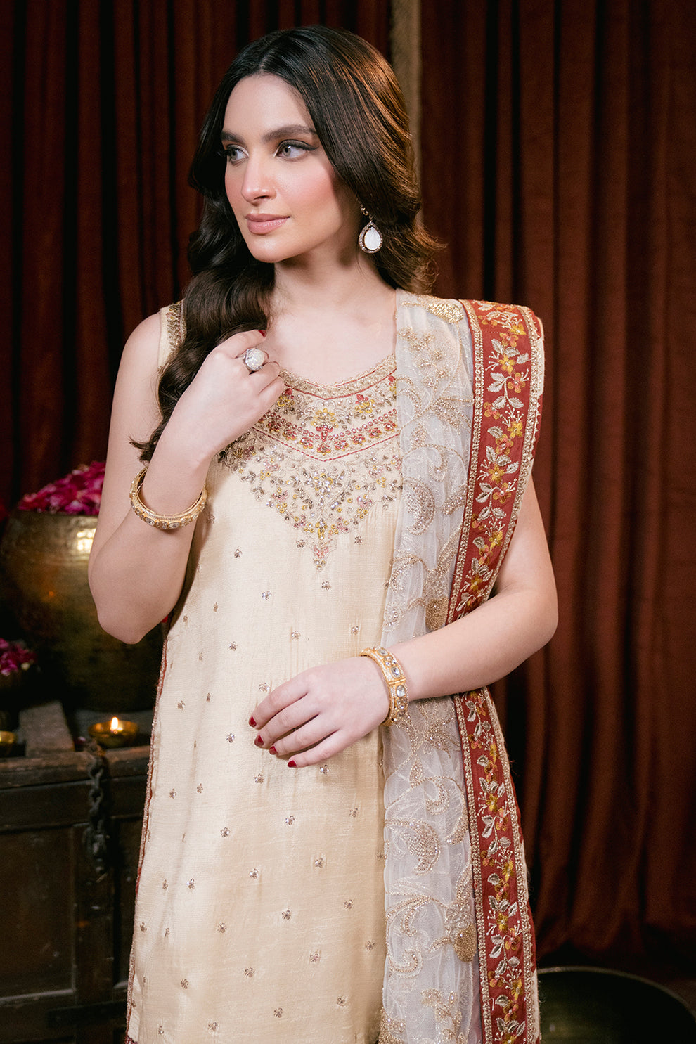 Neeshay | Shagun Formals |  ROSHNI by Neeshay - Designer Dress - Type: Ladies Clothes - Available at Libayah - 100% Original