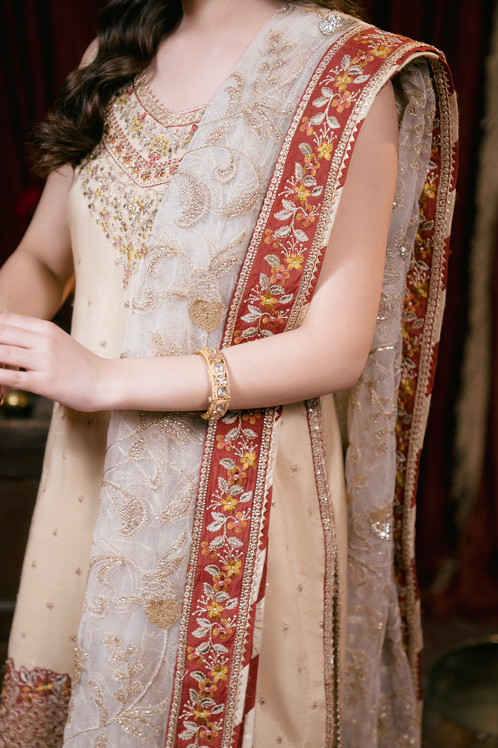 Neeshay | Shagun Formals |  ROSHNI by Neeshay - Designer Dress - Type: Ladies Clothes - Available at Libayah - 100% Original