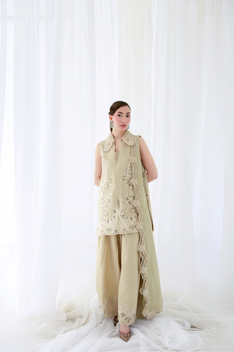 Saira Rizwan | Lael Silk Edit 26 | NERINA-SRLC26-07-B by Saira Rizwan - Designer Dress  - Type : Ladies Clothes - Available at Libayah - 100% Original 