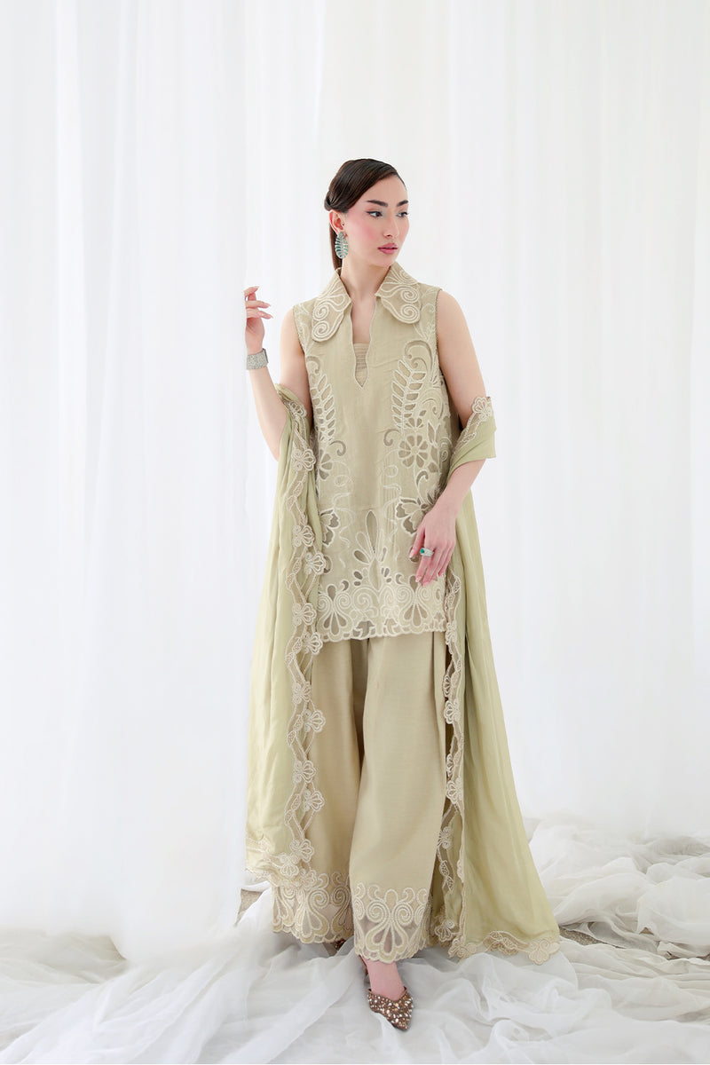 Saira Rizwan | Lael Silk Edit 26 | NERINA-SRLC26-07-B by Saira Rizwan - Designer Dress  - Type : Ladies Clothes - Available at Libayah - 100% Original 