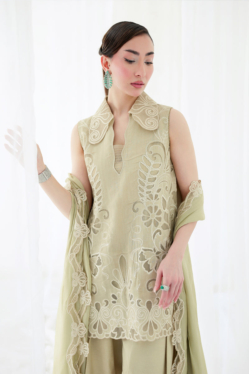 Saira Rizwan | Lael Silk Edit 26 | NERINA-SRLC26-07-B by Saira Rizwan - Designer Dress  - Type : Ladies Clothes - Available at Libayah - 100% Original 