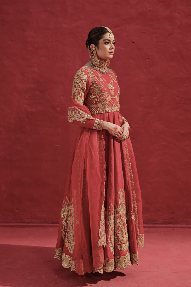 Erum Khan | Laal Rang | BABRA by Erum Khan - Designer Dress - Type: Bridal - Available at Libayah - 100% Original