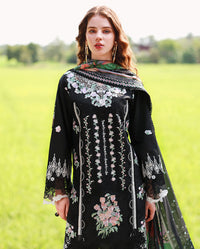 Mushq | The Secret Garden Lawn | Nightshade Bloom by Mushq - Designer Dress  - Type : Ladies Clothes - Available at Libayah - 100% Original 