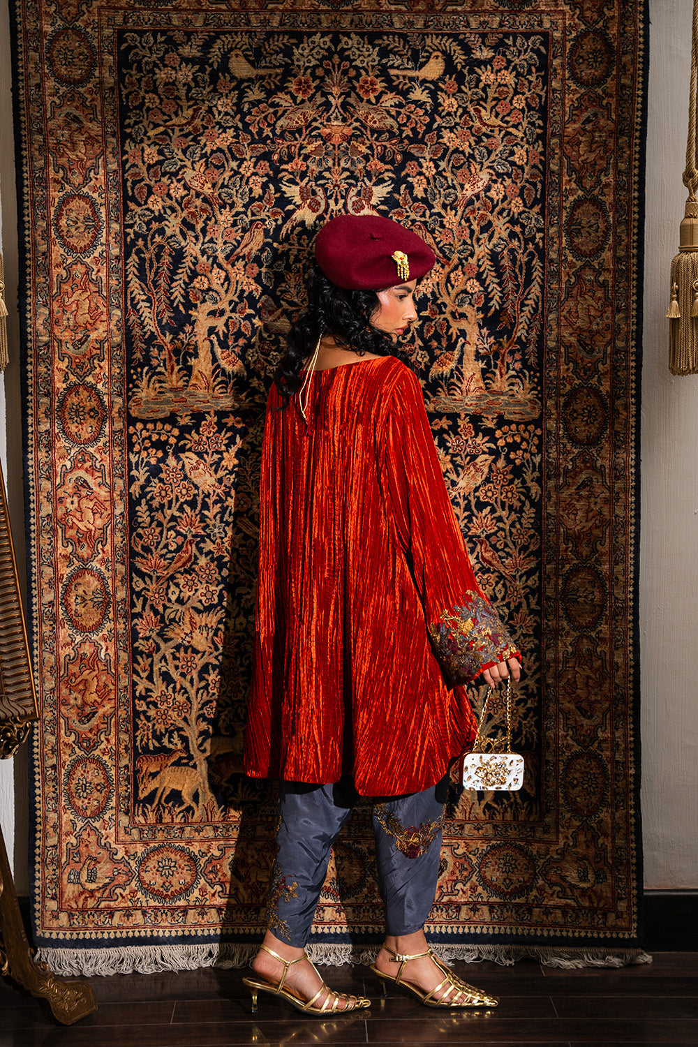 Nilofer Shahid | Aatish the Fire Within | Sholay (2pc) Aatish The Fire within by Nilofer Shahid - Designer Dress - Type: Ladies Clothes - Available at Libayah - 100% Original