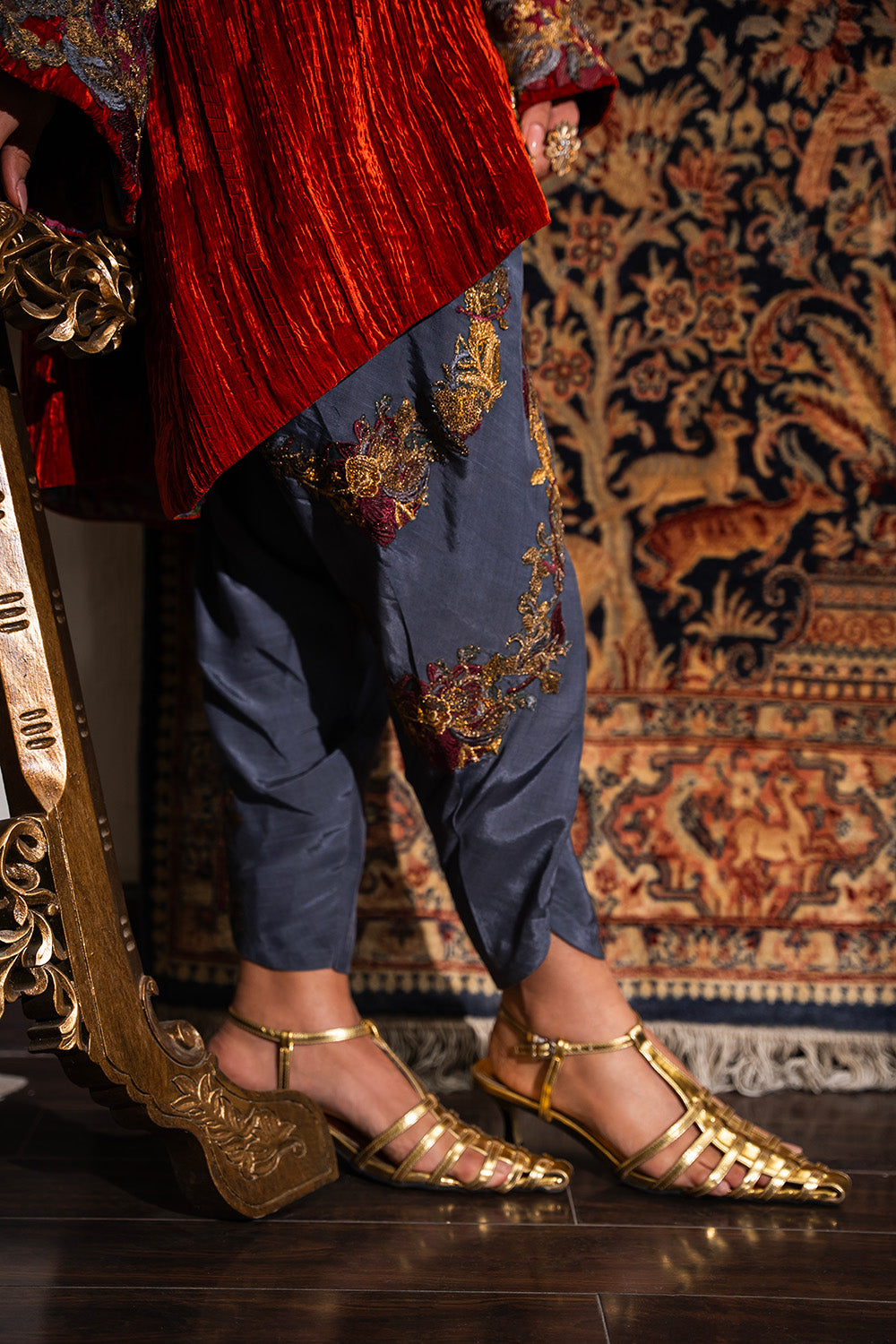 Nilofer Shahid | Aatish the Fire Within | Sholay (2pc) Aatish The Fire within by Nilofer Shahid - Designer Dress - Type: Ladies Clothes - Available at Libayah - 100% Original