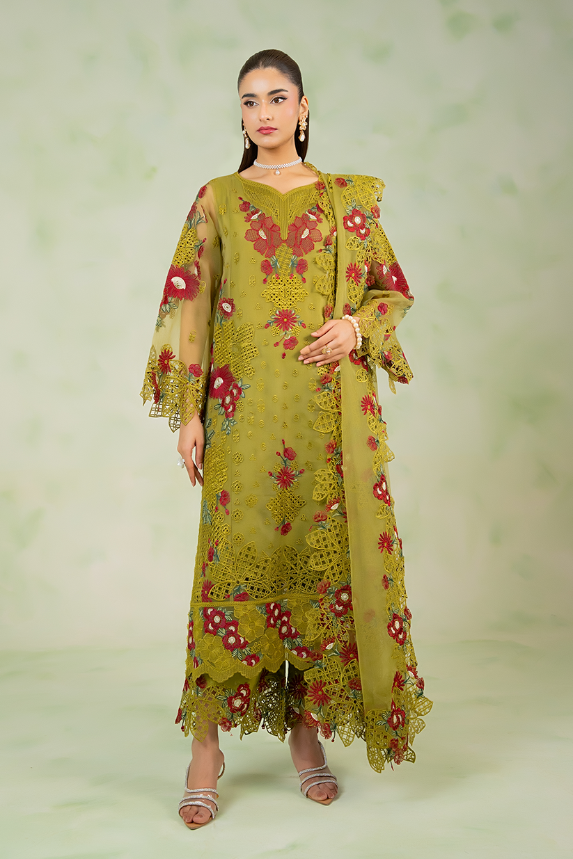 Saad Shaikh | Cutwork 26 | Nira by Saad Shaikh - Designer Dress  - Type : Ladies Clothes - Available at Libayah - 100% Original 