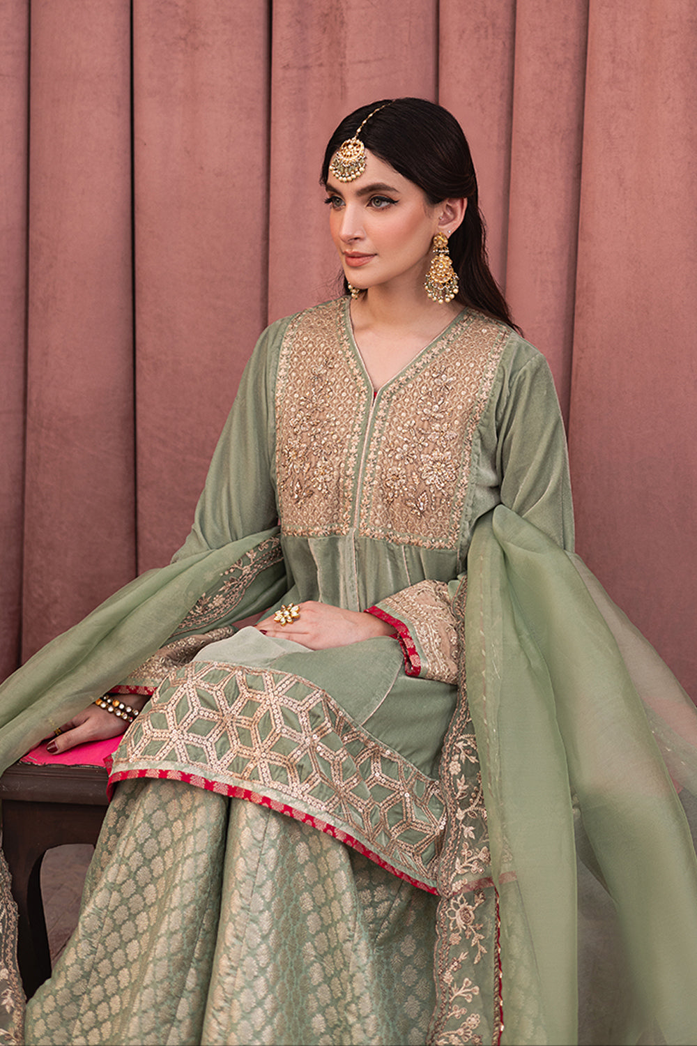 Azure | Vogue Formals | Noble Jade by Azure - Designer Dress - Type: Ladies Clothes - Available at Libayah - 100% Original