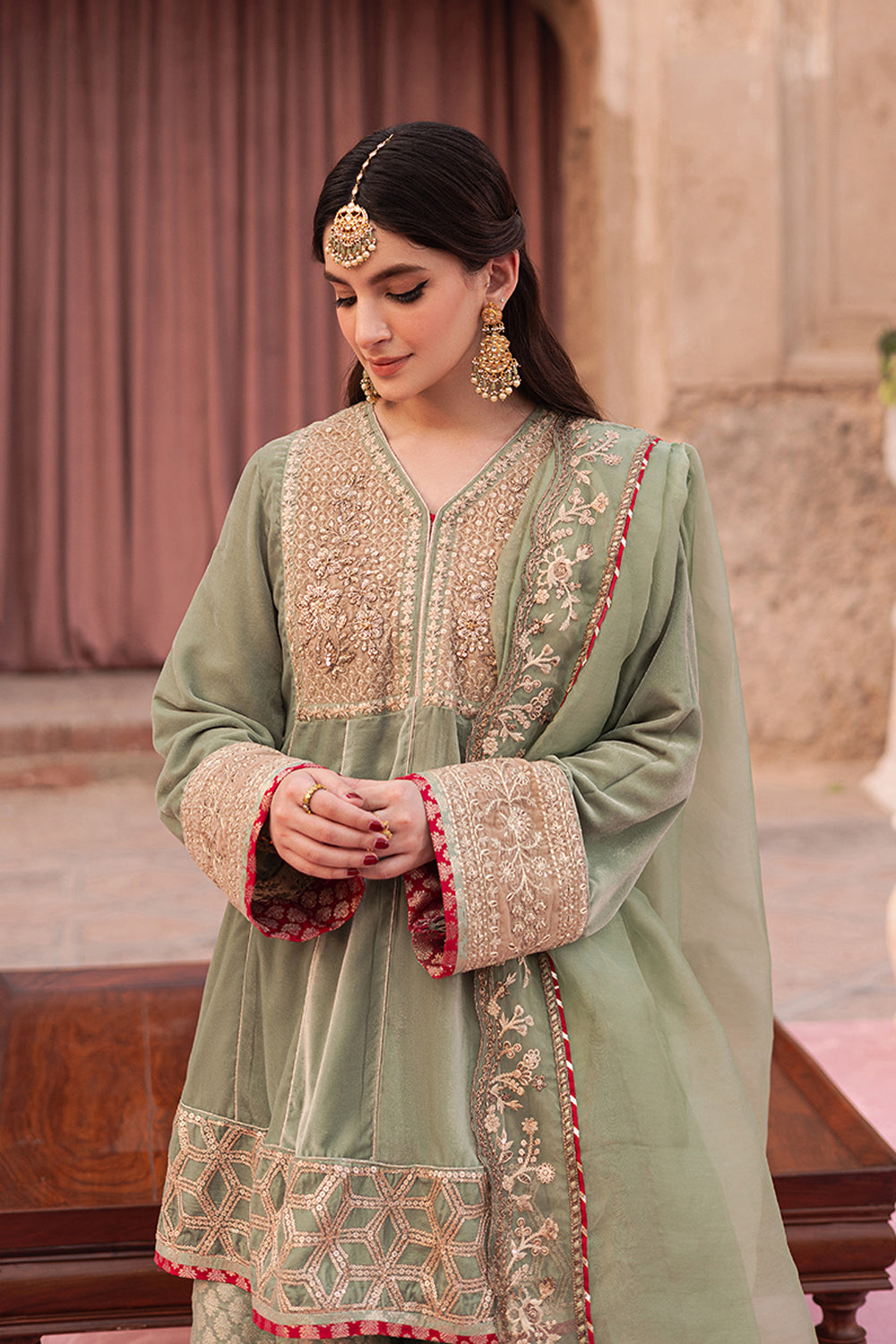 Azure | Vogue Formals | Noble Jade by Azure - Designer Dress - Type: Ladies Clothes - Available at Libayah - 100% Original