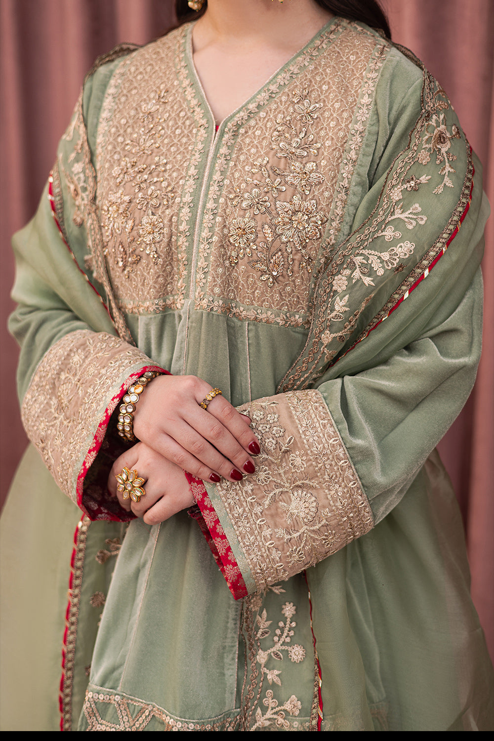 Azure | Vogue Formals | Noble Jade by Azure - Designer Dress - Type: Ladies Clothes - Available at Libayah - 100% Original