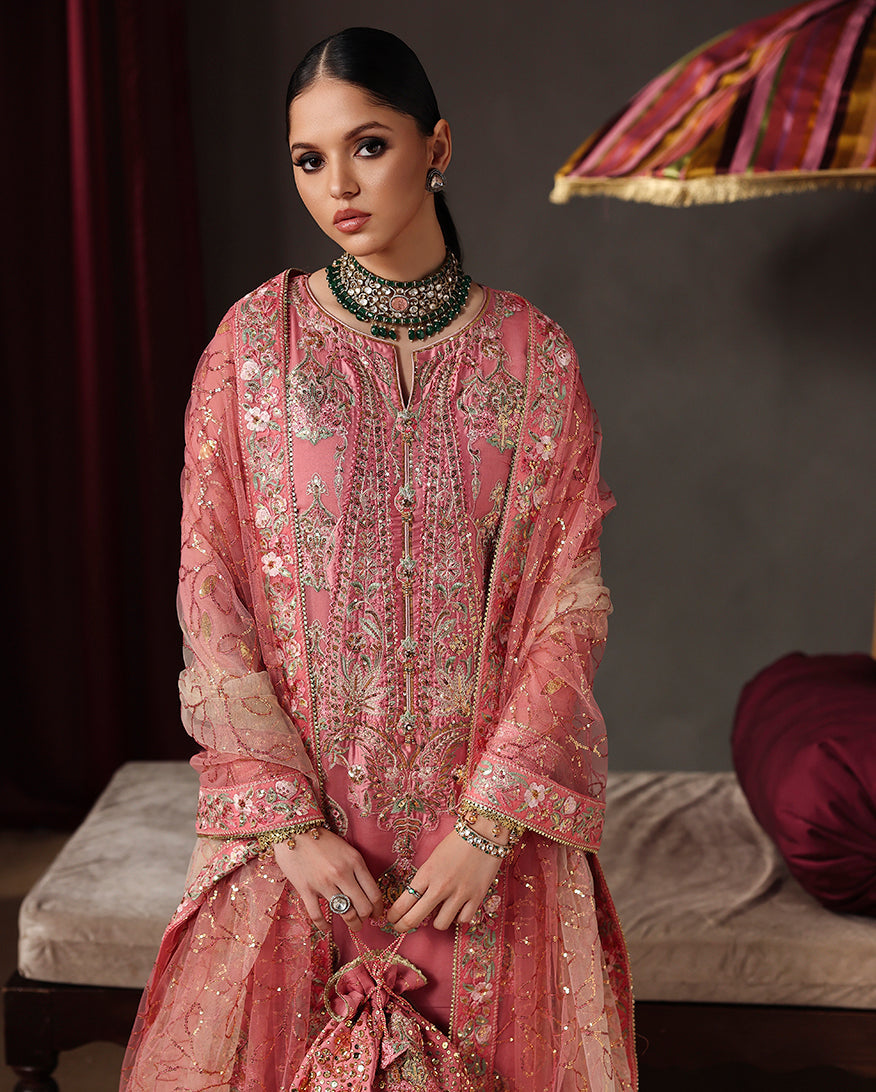 Roheenaz | Royale Eternel Chiffon Edit | Noble Allure by Roheenaz - Designer Dress  - Type : Ladies Clothes - Available at Libayah - 100% Original 