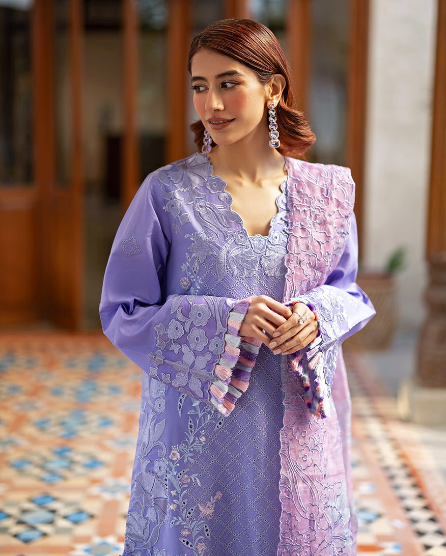 Mushq | Astoria Lawn 26 | Noctelle by Mushq - Designer Dress  - Type : Ladies Clothes - Available at Libayah - 100% Original 