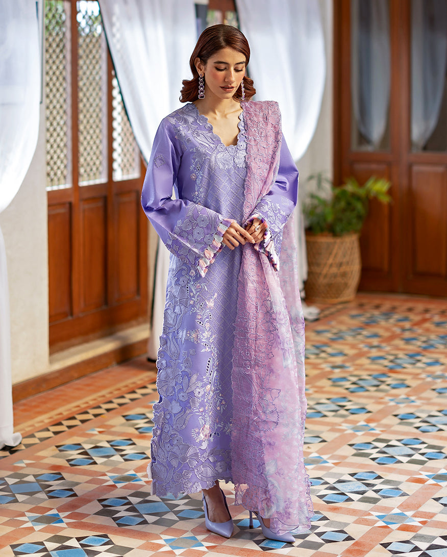 Mushq | Astoria Lawn 26 | Noctelle by Mushq - Designer Dress  - Type : Ladies Clothes - Available at Libayah - 100% Original 