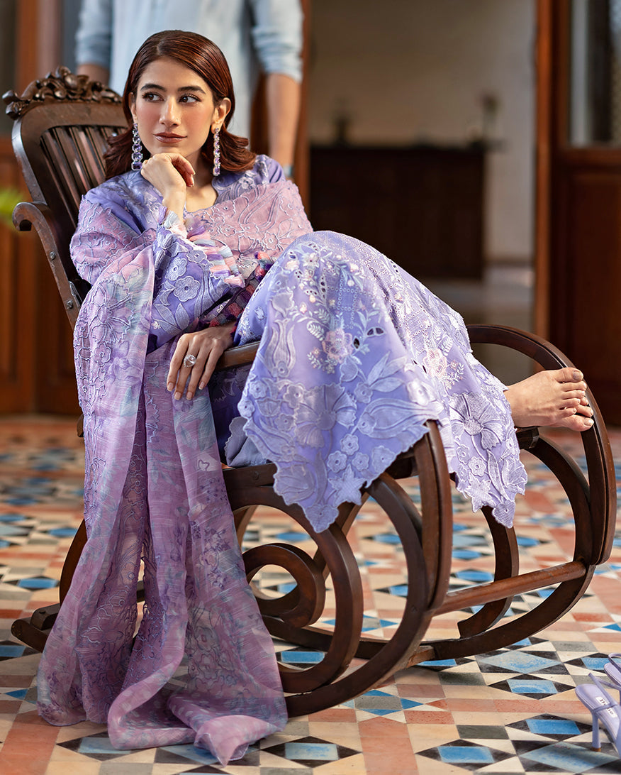 Mushq | Astoria Lawn 26 | Noctelle by Mushq - Designer Dress  - Type : Ladies Clothes - Available at Libayah - 100% Original 